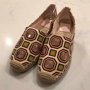 Tory Cecile embellishes espadrille